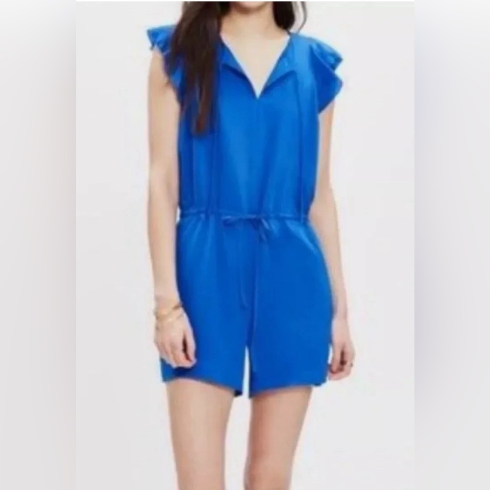 Madewell blue romper, size S.